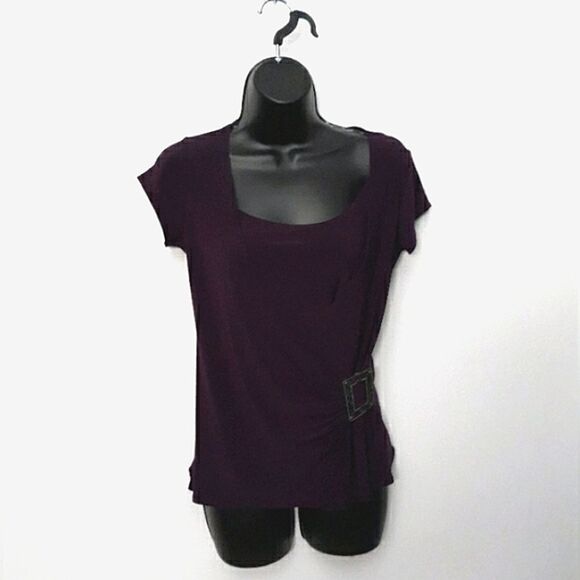Tops - deep purple Jason Maxwell blouse
